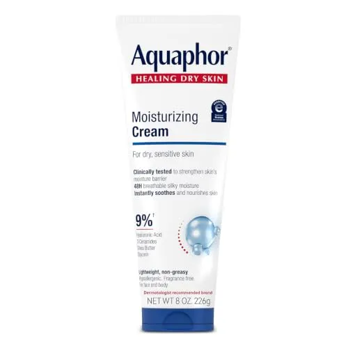 Aquaphor Moisturizing Face and Body Cream