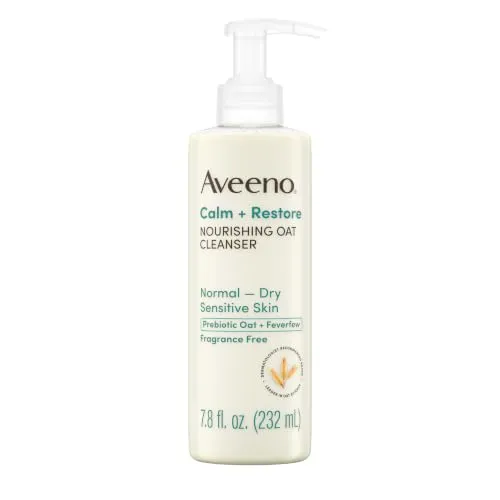 Aveeno Calm + Restore Nourishing Oat Face Cleanser
