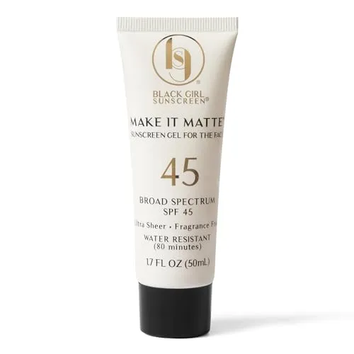 Black Girl Sunscreen Make It Matte SPF 45